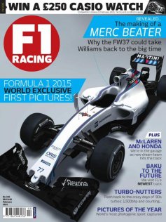 Williams 2015 en la tapa de F1 Racing.