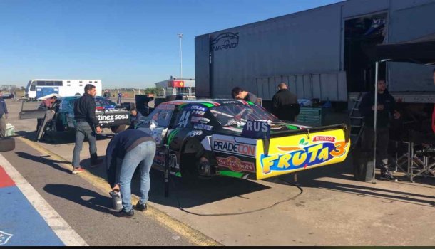 Juan Martin Bruno tambien prueba su Dodge pensando en Rafaela.