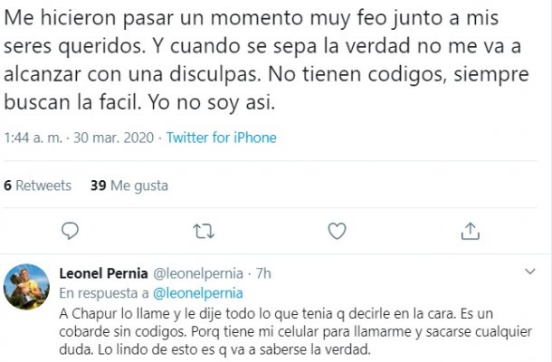 Leo Pernia y su enojo (Parte 2)