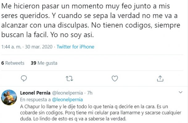 Leo Pernia y su enojo (Parte 2)