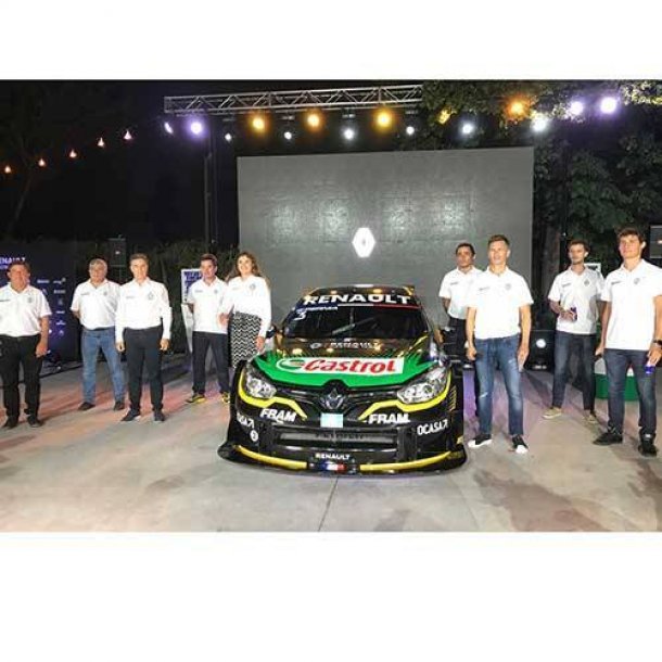 El equipo Renault se mostro en sociedad 