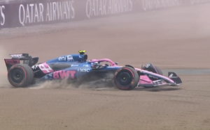 Sábado difícil para Franco Colapinto: quedó eliminado en la Q1 tras un accidente en Silverstone