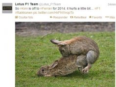 El Tweet con la salida de Raikkonen