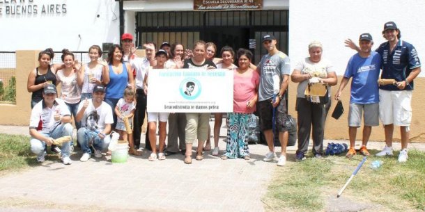 La felicidad de los pilotos y la gente