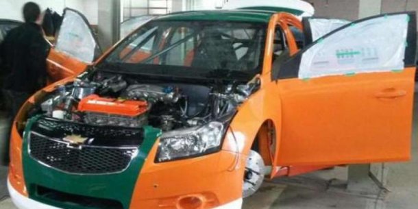 El Cruze en plena preparacion