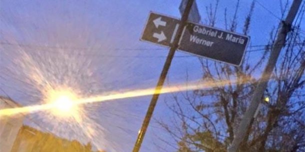La calle en Parana ya quedara para siempre