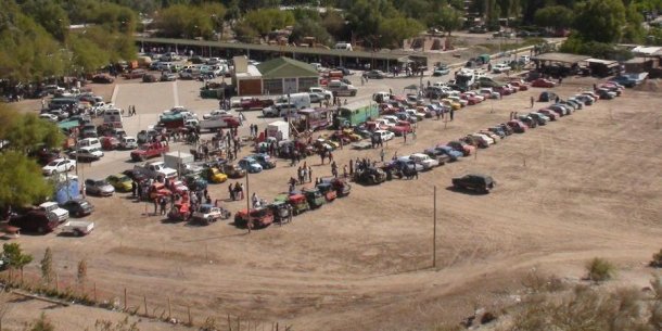 La zona elegida para hacer el autódromo.