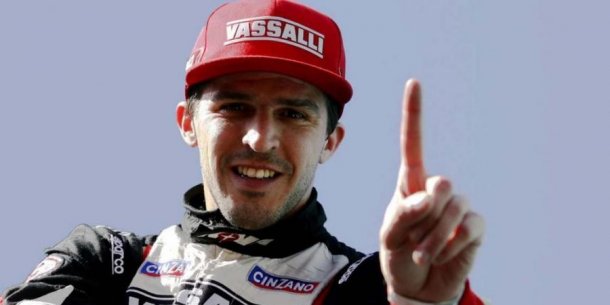 Rossi, largó último.