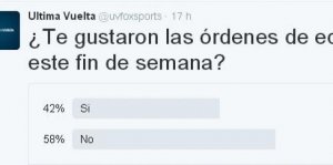 A LA GENTE NO LE GUSTARON LAS ORDENES DE EQUIPO