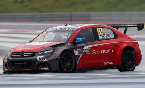 El Citroën de Pechito, de los más lindos del WTCC.