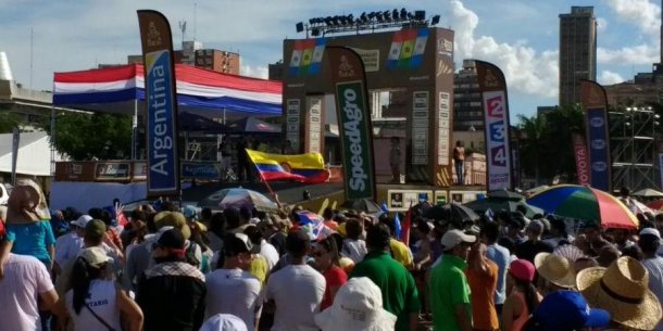 La rampa dio inicio al Dakar 2017 