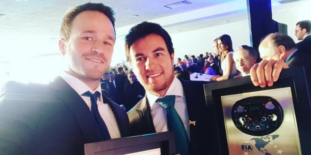 Checo Perez, figura mexicana fue tambien premiada