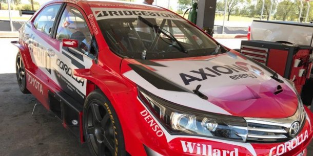 El Corolla de Ponce de León preparado para el entrenamiento 