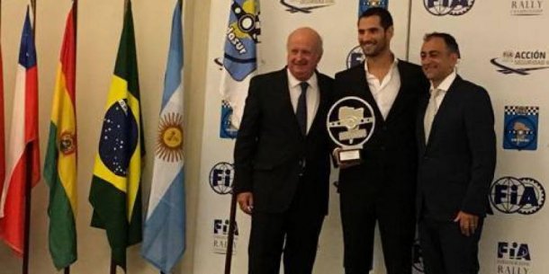 Ardusso fue premiado en Uruguay por su campeonato del Super TC2000