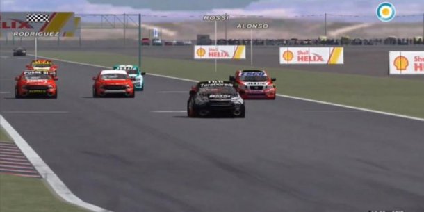 Gaston Rossi gano el TC Pick UP Virtual en Neuquen