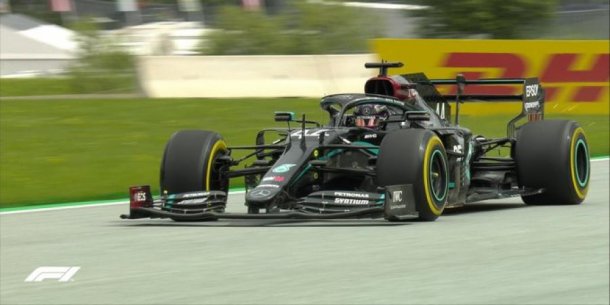 El britanico fue el mejor del dia, mañana muchoo mas