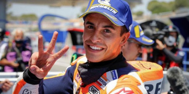 Marquez píensa en como volver a correr en Moto GP