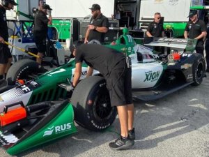 AGUSTIN CANAPINO YA GIRA CON EL INDY CAR