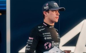 ASI FUE LA CARRERA DE COLAPINTO EN BAKU 