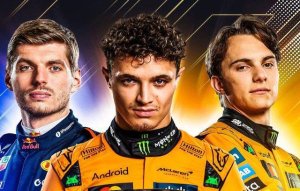 CAMPEONATO AL ROJO VIVO: NORRIS, VERSTAPPEN Y PIASTRI 